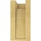 Ekena Millwork 4"W x 4"D x 8"H Wide Huntington Rough Cedar Woodgrain TimberThane Corbel, Primed Tan CORUR04X04X08HUNRCPR - alternate 2